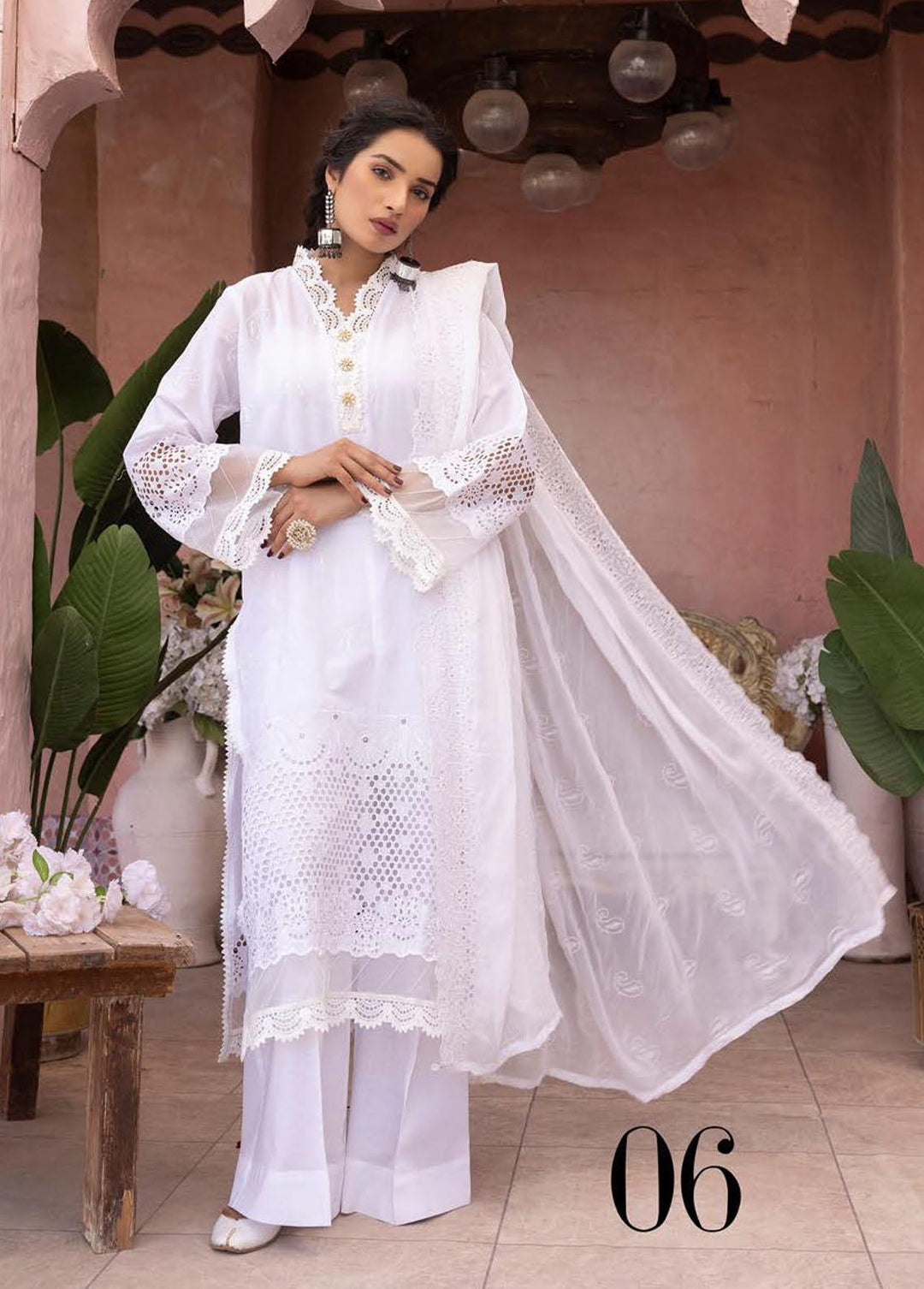 Mahees By Riaz Arts Embroidered Lawn Suits Unstitched 3 Piece RA23-M21 06 - Summer Collection