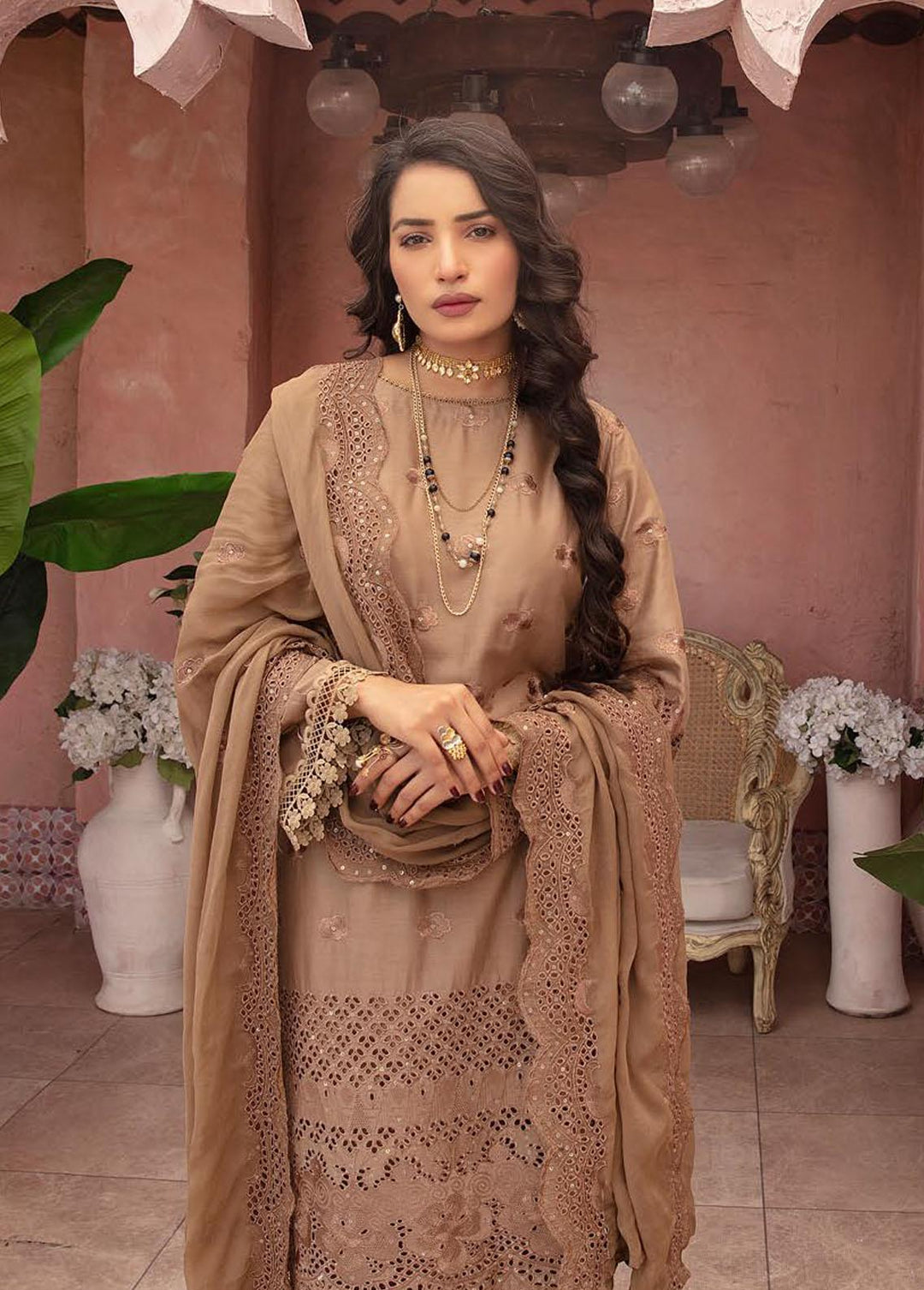 Mahees By Riaz Arts Embroidered Lawn Suits Unstitched 3 Piece RA23-M21 07 - Summer Collection