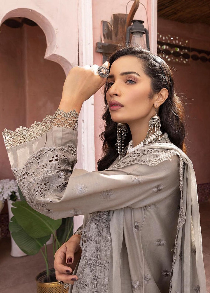 Mahees By Riaz Arts Embroidered Lawn Suits Unstitched 3 Piece RA23-M21 08 - Summer Collection