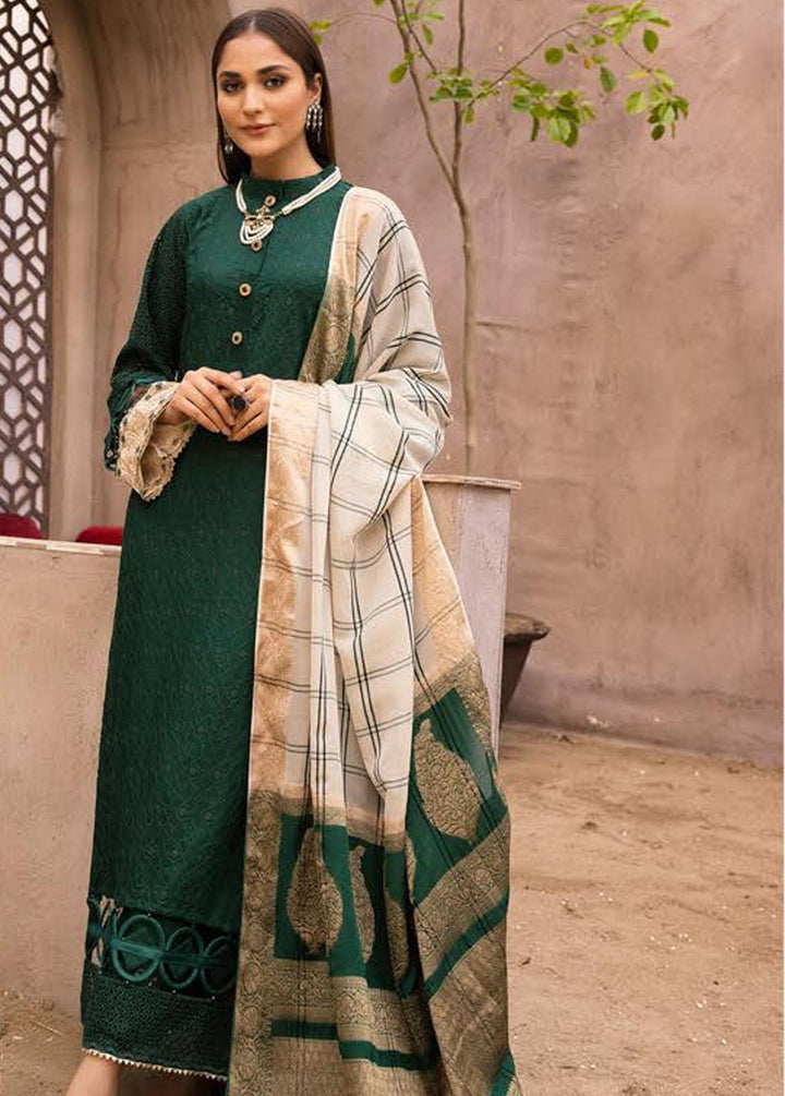 Mahee's By Riaz Arts Chikankari Viscose Suits Unstitched 3 Piece RA22V 04 - Winter Collection