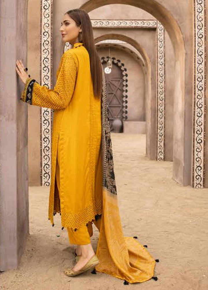 Mahee's By Riaz Arts Chikankari Viscose Suits Unstitched 3 Piece RA22V 07 - Winter Collection