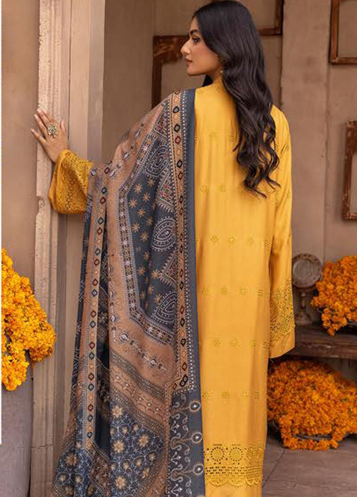 Mahee's By Riaz Arts Chikankari Viscose Suits Unstitched 3 Piece RA22MCV D1 - Winter Collection