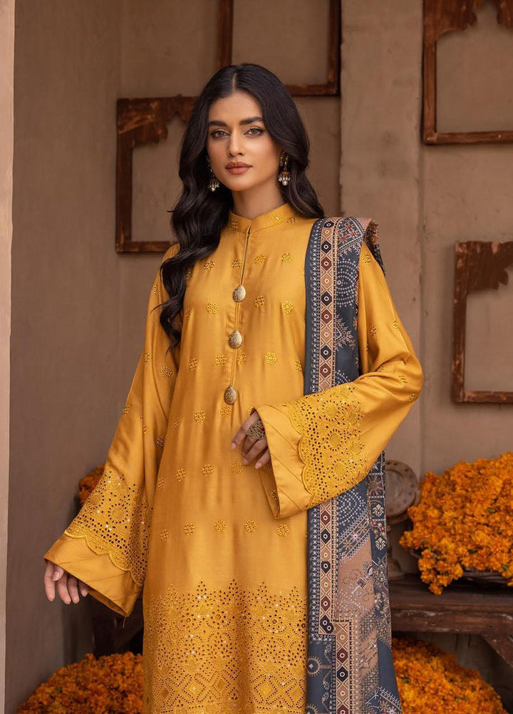 Mahee's By Riaz Arts Chikankari Viscose Suits Unstitched 3 Piece RA22MCV D1 - Winter Collection