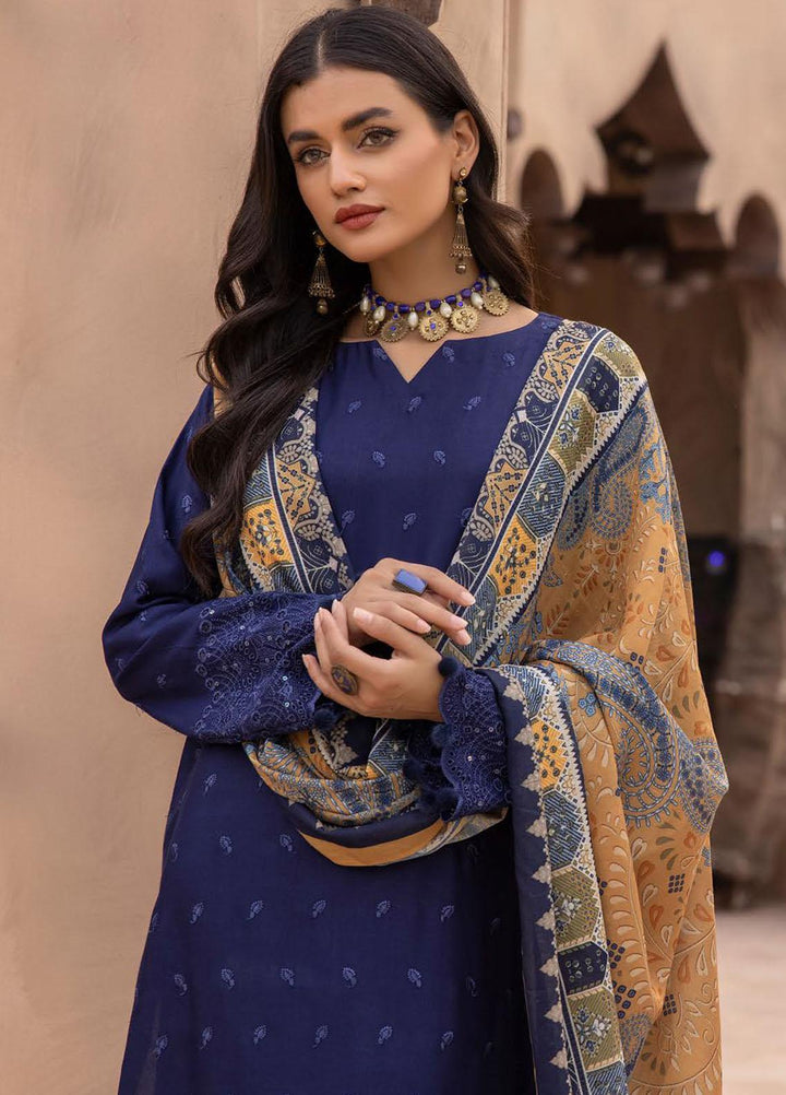 Mahee's By Riaz Arts Chikankari Viscose Suits Unstitched 3 Piece RA22MCV D10 - Winter Collection