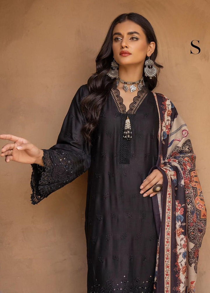 Mahee's By Riaz Arts Chikankari Viscose Suits Unstitched 3 Piece RA22MCV D3 - Winter Collection