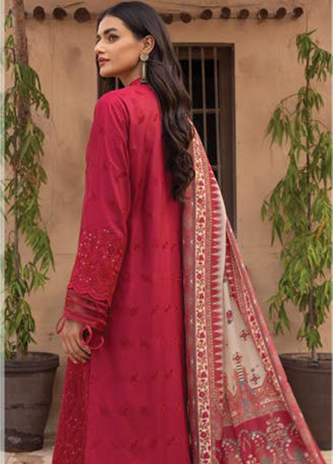 Mahee's By Riaz Arts Chikankari Viscose Suits Unstitched 3 Piece RA22MCV D5 - Winter Collection