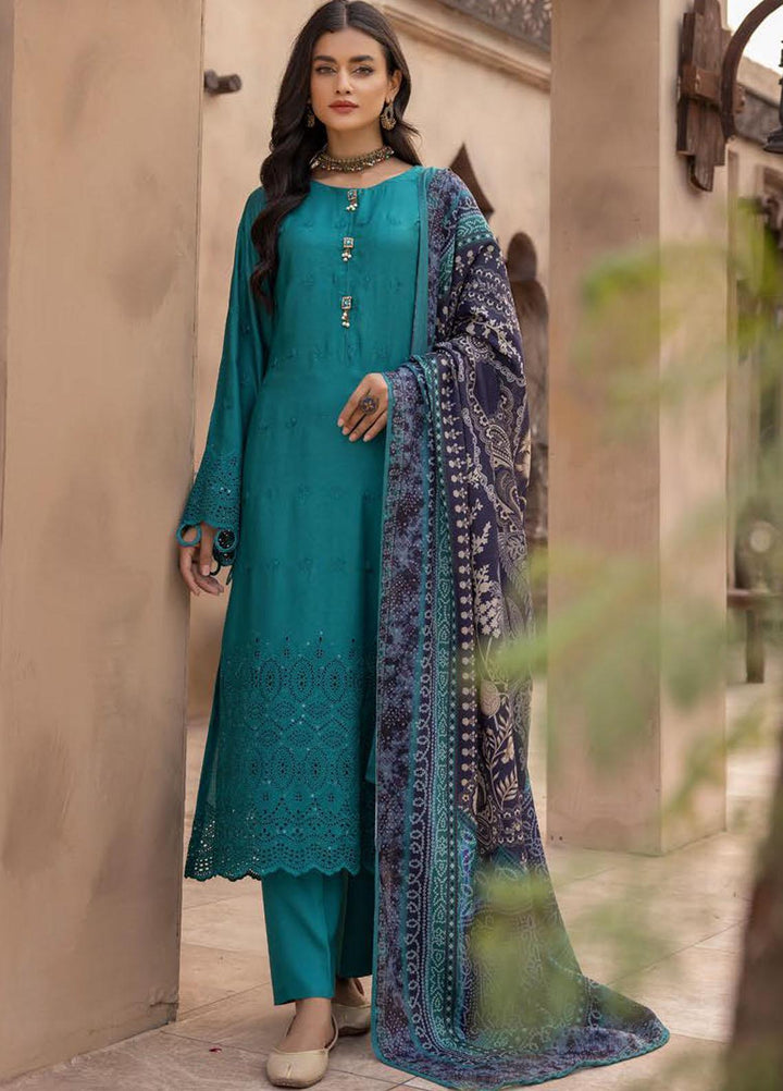 Mahee's By Riaz Arts Chikankari Viscose Suits Unstitched 3 Piece RA22MCV D6 - Winter Collection