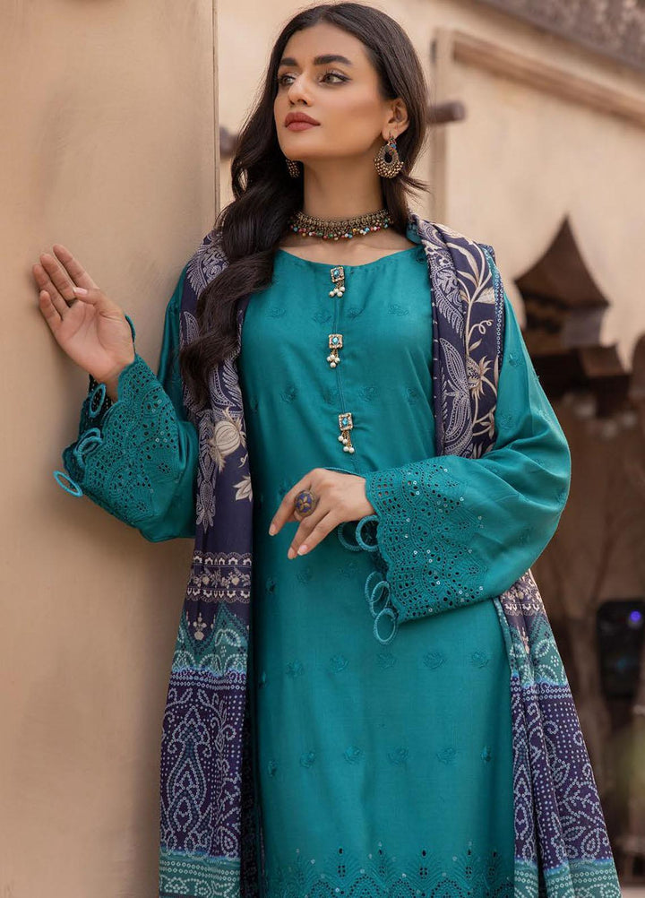 Mahee's By Riaz Arts Chikankari Viscose Suits Unstitched 3 Piece RA22MCV D6 - Winter Collection