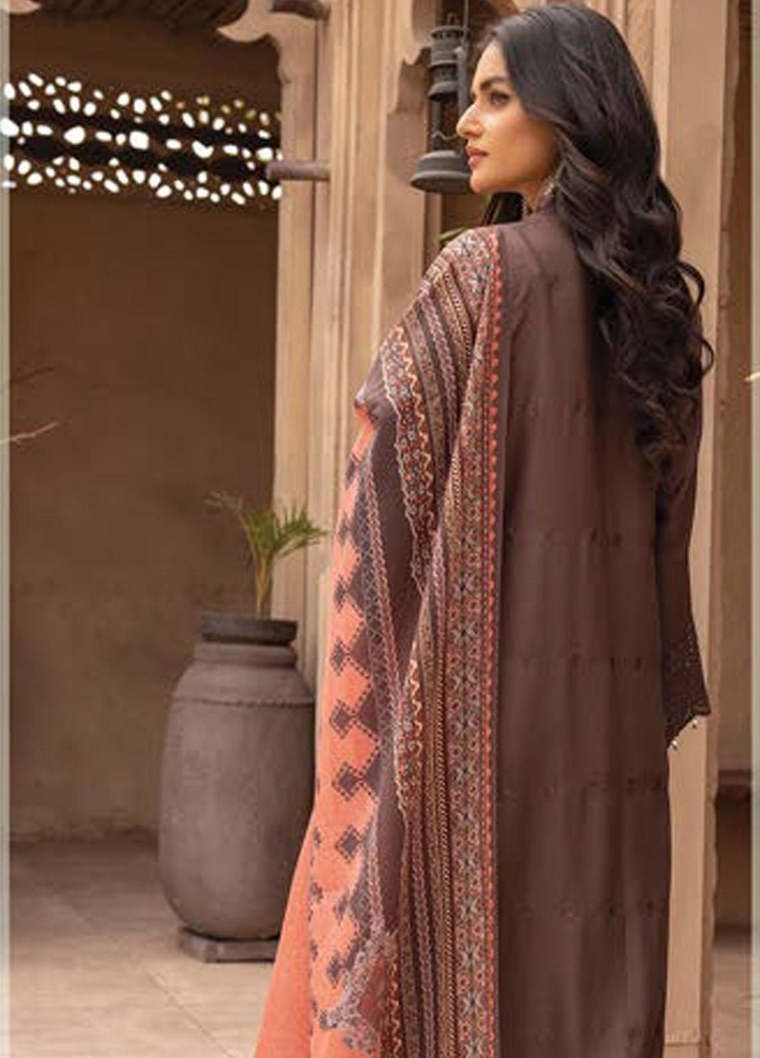 Mahee's By Riaz Arts Chikankari Viscose Suits Unstitched 3 Piece RA22MCV D7 - Winter Collection