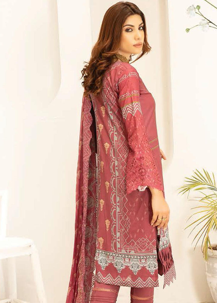 Mahee's By Riaz Arts Embroidered Lawn Suits Unstitched 3 Piece RA22ML DE-01 - Summer Collection