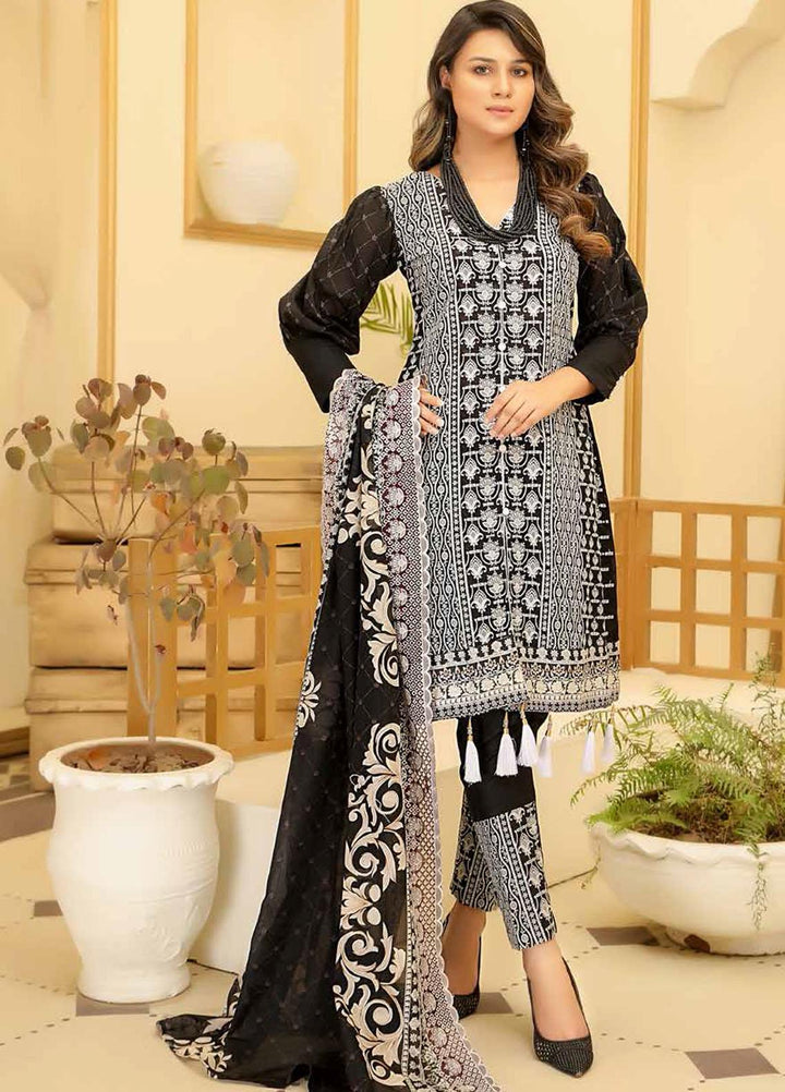 Mahee's by Riaz Arts Embroidered Lawn Suits Unstitched 3 Piece RA21-M13 ML-01 - Summer Collection