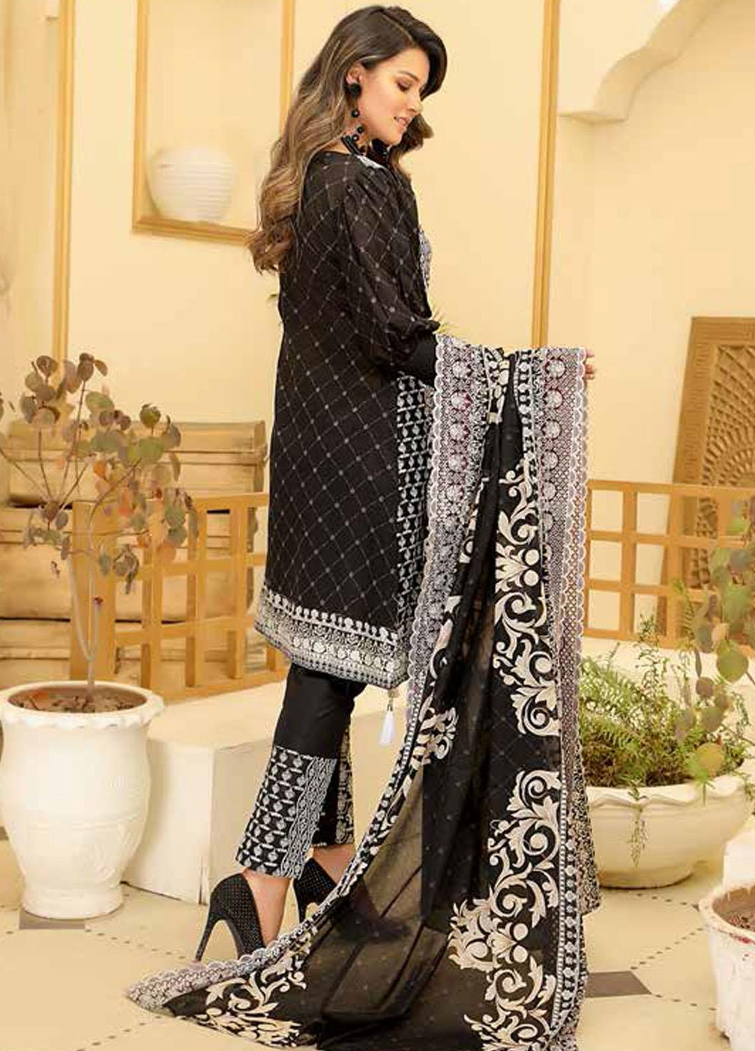Mahee's by Riaz Arts Embroidered Lawn Suits Unstitched 3 Piece RA21-M13 ML-01 - Summer Collection