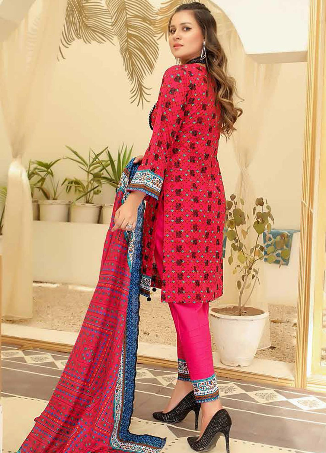 Mahee's by Riaz Arts Embroidered Lawn Suits Unstitched 3 Piece RA21-M13 ML-03 - Summer Collection