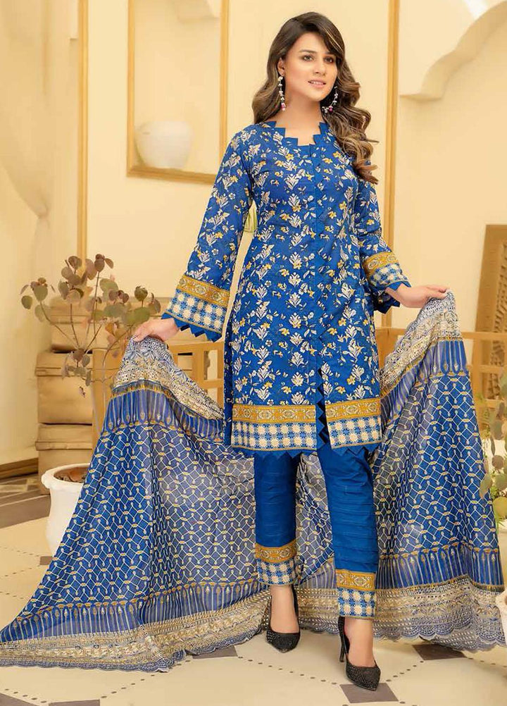 Mahee's by Riaz Arts Embroidered Lawn Suits Unstitched 3 Piece RA21-M13 ML-04 - Summer Collection