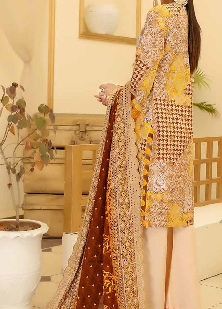 Mahee's by Riaz Arts Embroidered Lawn Suits Unstitched 3 Piece RA21-M13 ML-05 - Summer Collection