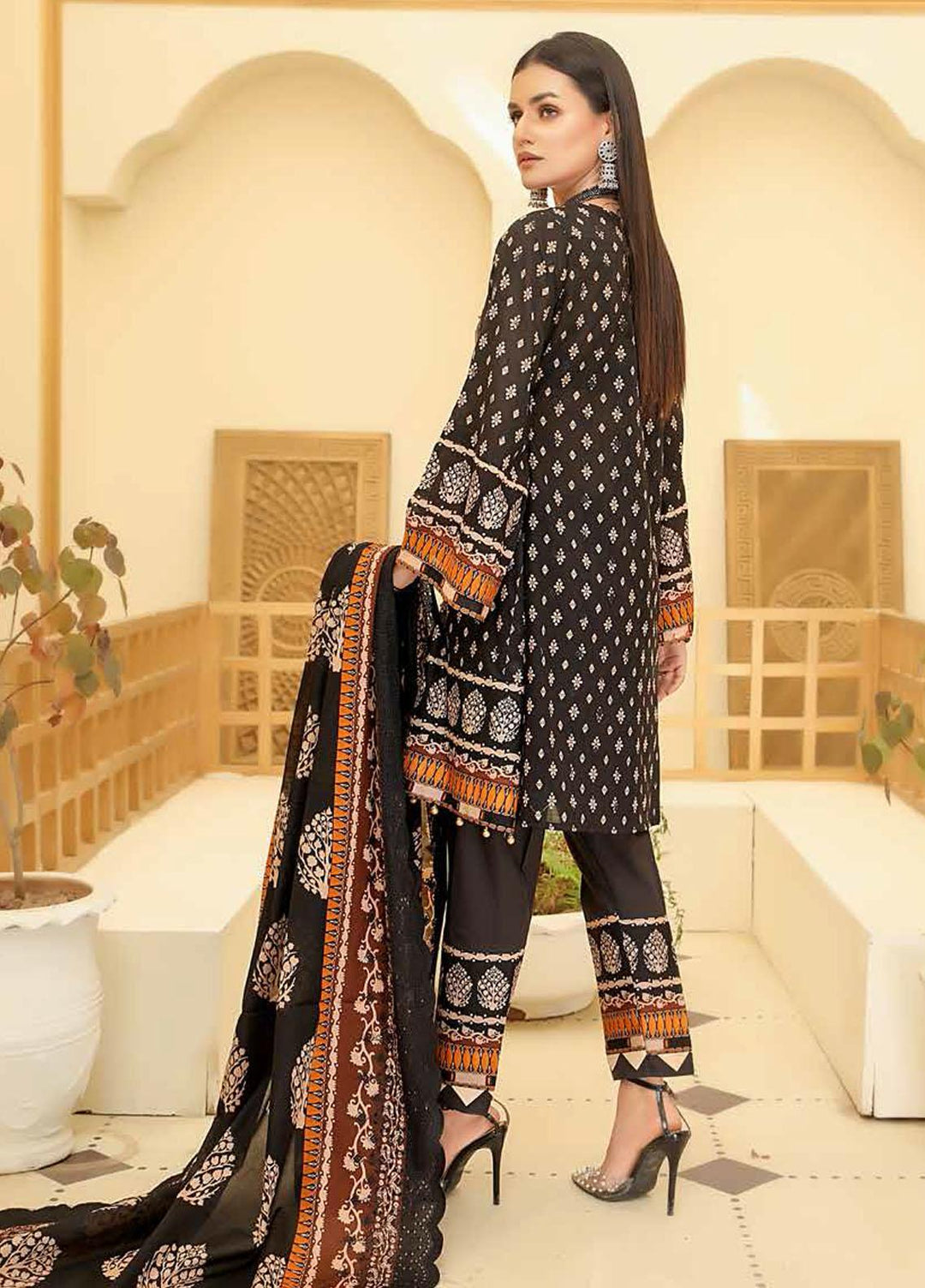 Mahee's by Riaz Arts Embroidered Lawn Suits Unstitched 3 Piece RA21-M13 ML-06 - Summer Collection