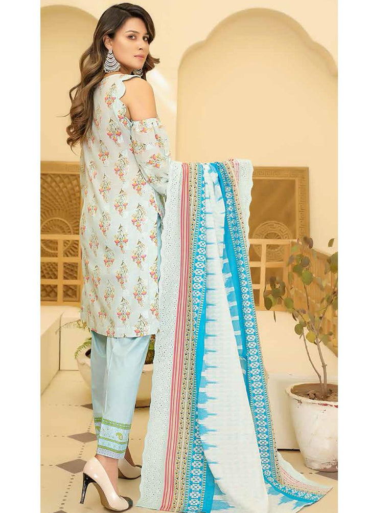 Mahee's by Riaz Arts Embroidered Lawn Suits Unstitched 3 Piece RA21-M13 ML-07 - Summer Collection