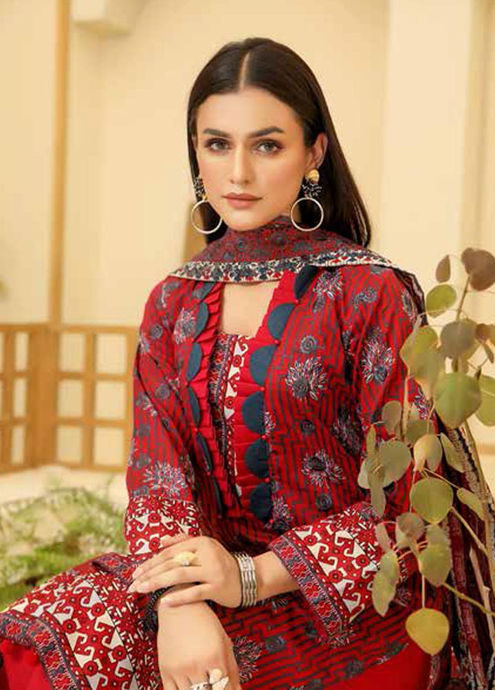 Mahee's by Riaz Arts Embroidered Lawn Suits Unstitched 3 Piece RA21-M13 ML-08 - Summer Collection