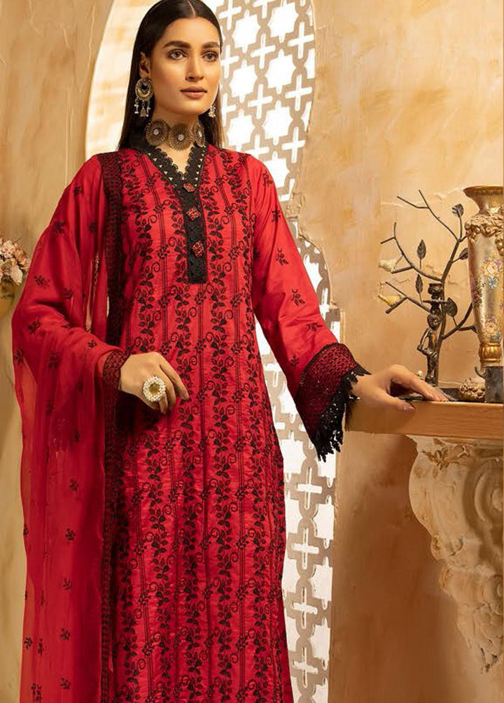 Mahee's By Riaz Arts Embroidered Lawn Suits Unstitched 3 Piece RA22M 01 - Summer Collection