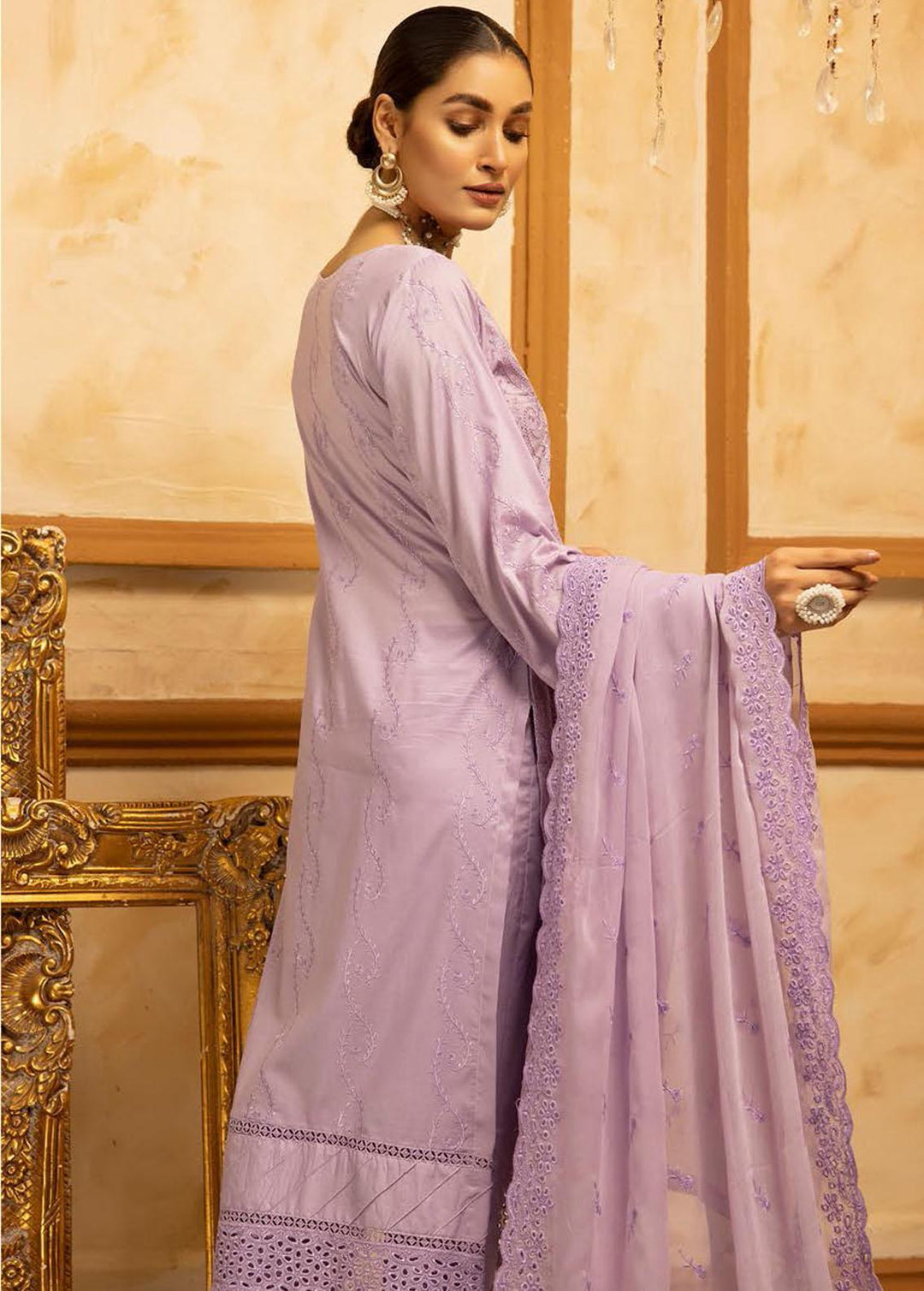 Mahee's By Riaz Arts Embroidered Lawn Suits Unstitched 3 Piece RA22M 11 - Summer Collection