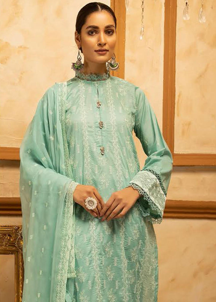 Mahee's By Riaz Arts Embroidered Lawn Suits Unstitched 3 Piece RA22M 13 - Summer Collection