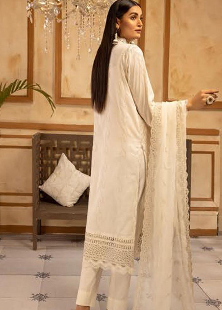 Mahee's By Riaz Arts Embroidered Lawn Suits Unstitched 3 Piece RA22M 14 - Summer Collection