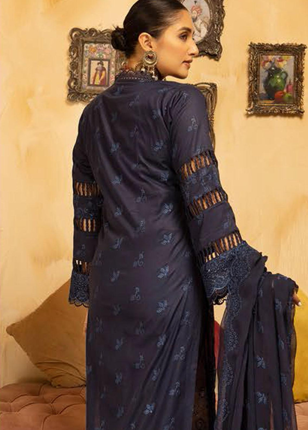 Mahee's By Riaz Arts Embroidered Lawn Suits Unstitched 3 Piece RA22M 04 - Summer Collection