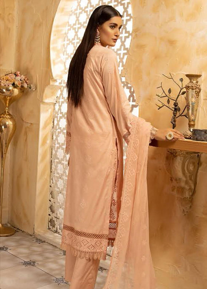 Mahee's By Riaz Arts Embroidered Lawn Suits Unstitched 3 Piece RA22M 07 - Summer Collection