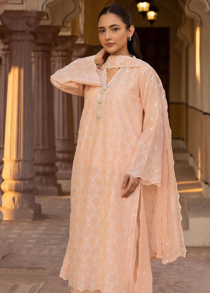 Mahees Aghaz by Riaz Arts Embroidered Lawn Suits Unstitched 3 Piece RA25AM D-01 Extravagant - Summer Collection