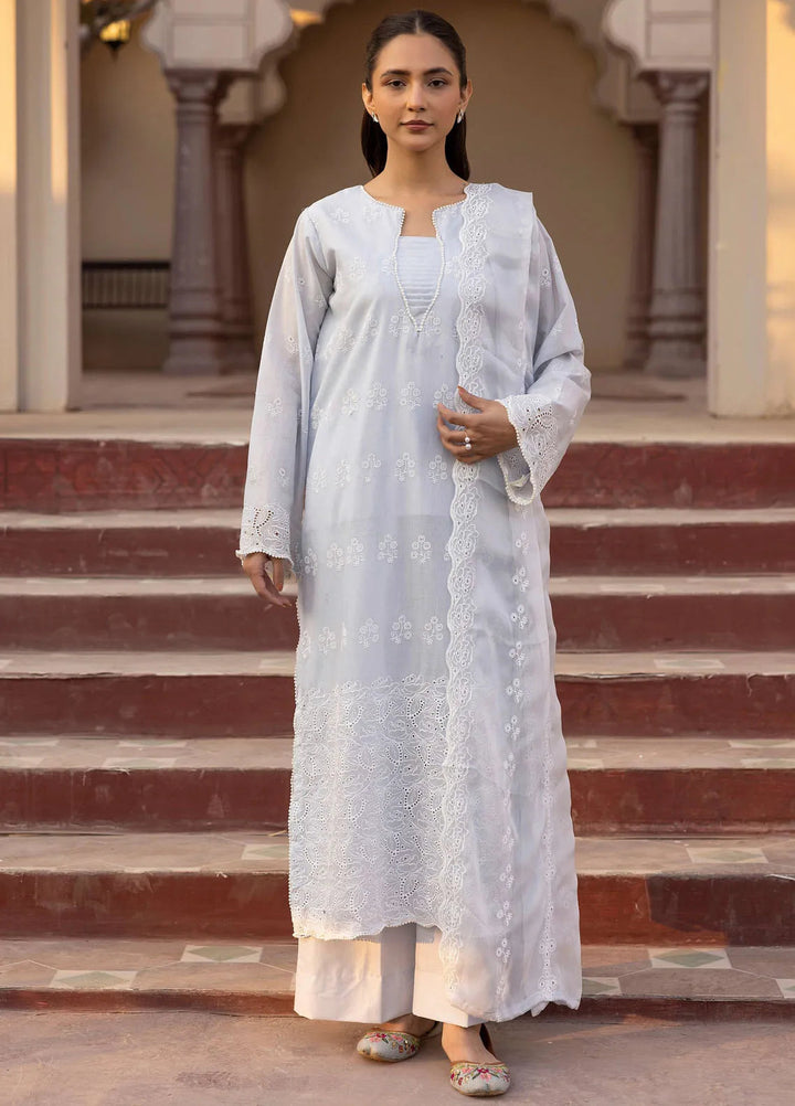 Mahees Aghaz by Riaz Arts Embroidered Lawn Suits Unstitched 3 Piece RA25AM D-02 Emerge - Summer Collection