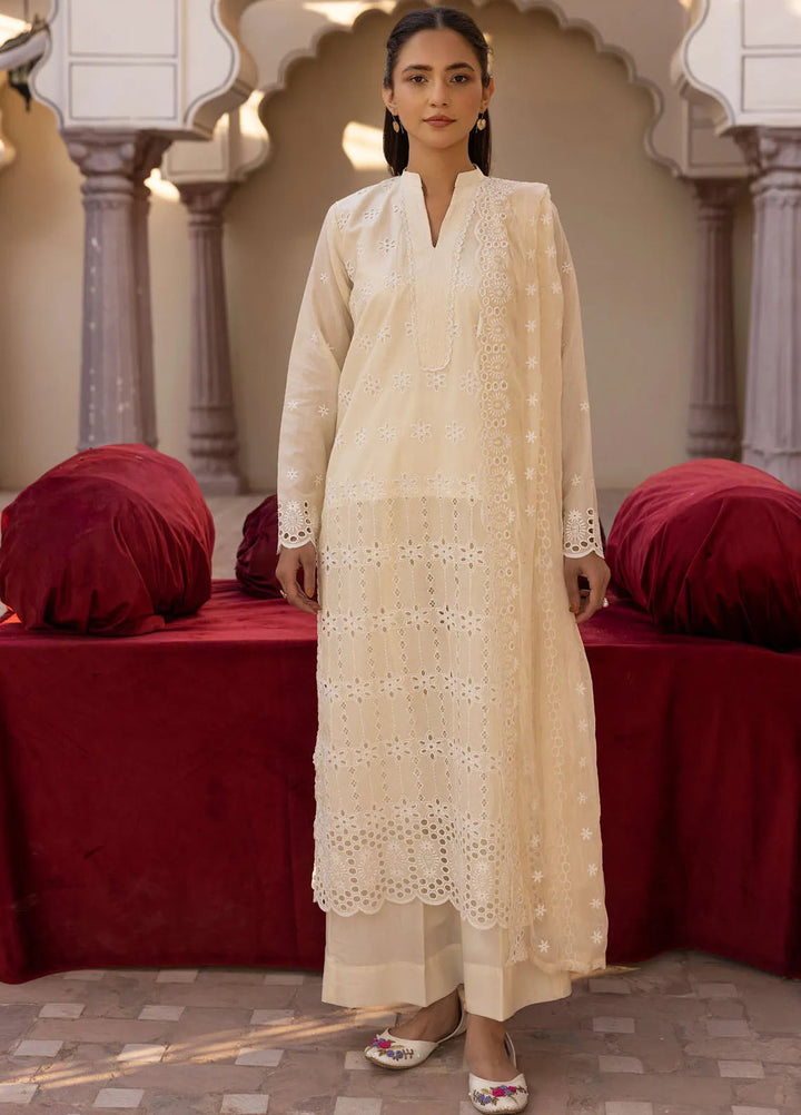 Mahees Aghaz by Riaz Arts Embroidered Lawn Suits Unstitched 3 Piece RA25AM D-03 Essential - Summer Collection