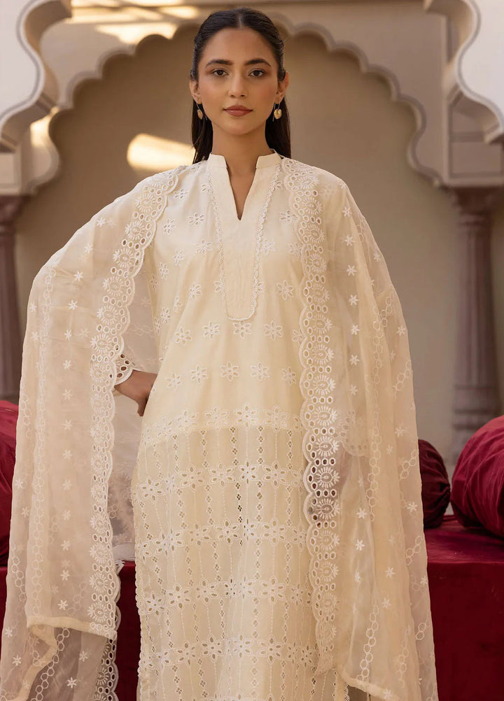 Mahees Aghaz by Riaz Arts Embroidered Lawn Suits Unstitched 3 Piece RA25AM D-03 Essential - Summer Collection