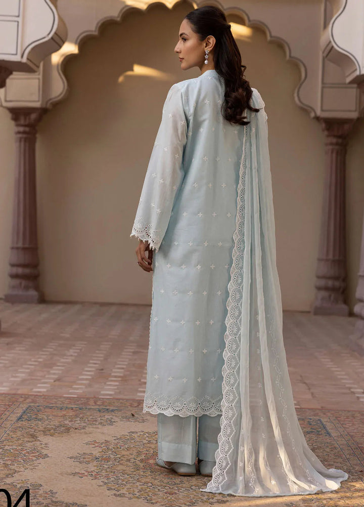 Mahees Aghaz by Riaz Arts Embroidered Lawn Suits Unstitched 3 Piece RA25AM D-04 Culture - Summer Collection