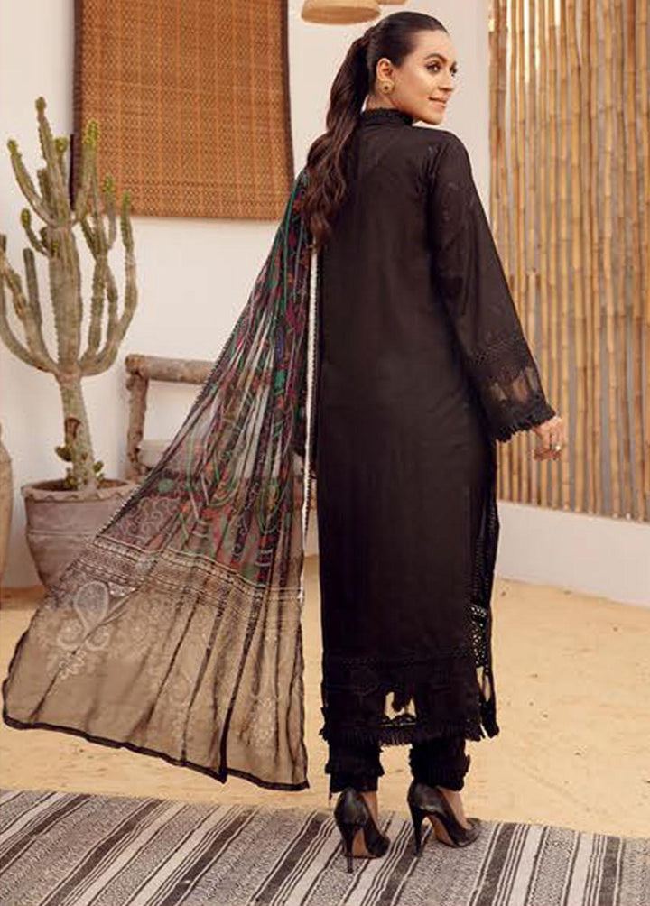 Mahees By Riaz Arts Embroidered  Suits Unstitched 3 Piece RA23-M15 03 - Summer Collection