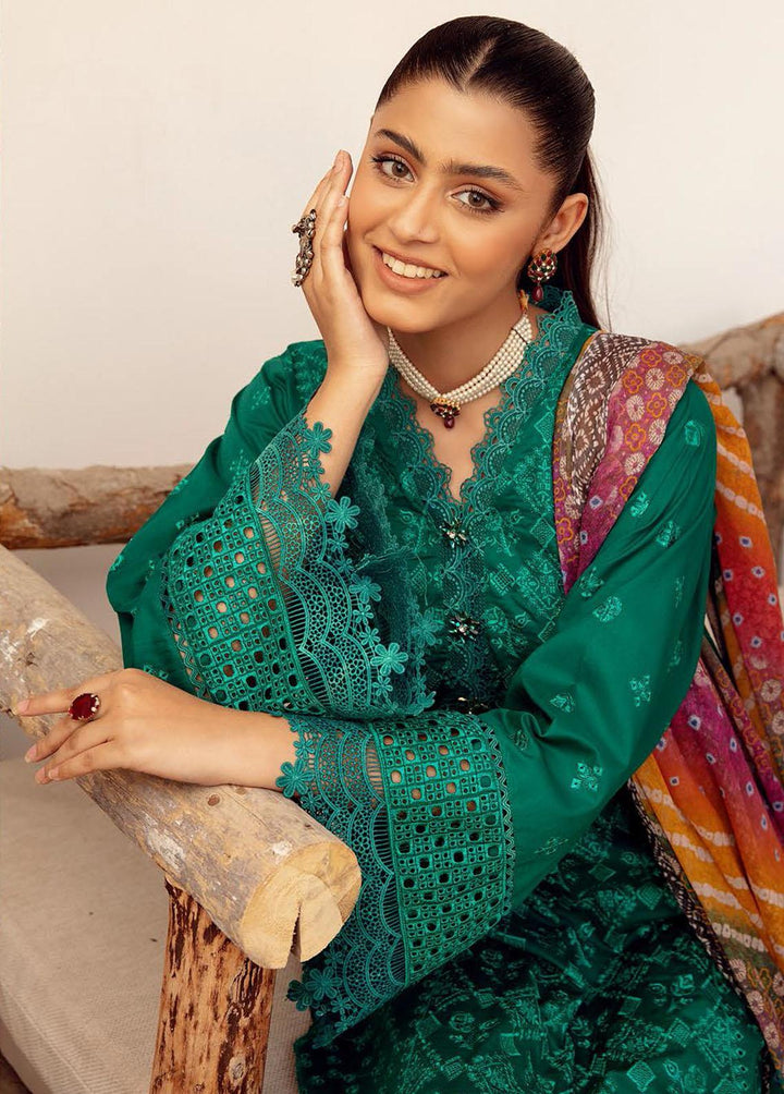 Mahees By Riaz Arts Embroidered  Suits Unstitched 3 Piece RA23-M15 05 - Summer Collection