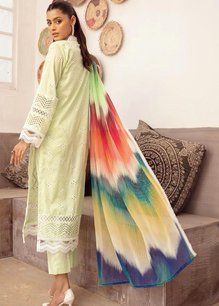 Mahees By Riaz Arts Embroidered  Suits Unstitched 3 Piece RA23-M15 06 - Summer Collection