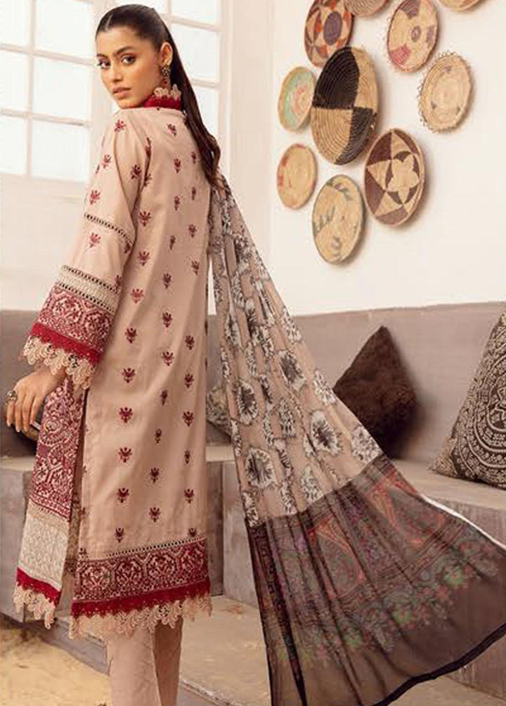 Mahees By Riaz Arts Embroidered  Suits Unstitched 3 Piece RA23-M15 07 - Summer Collection