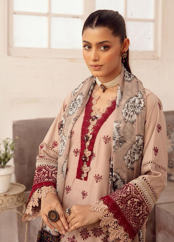 Mahees By Riaz Arts Embroidered  Suits Unstitched 3 Piece RA23-M15 07 - Summer Collection
