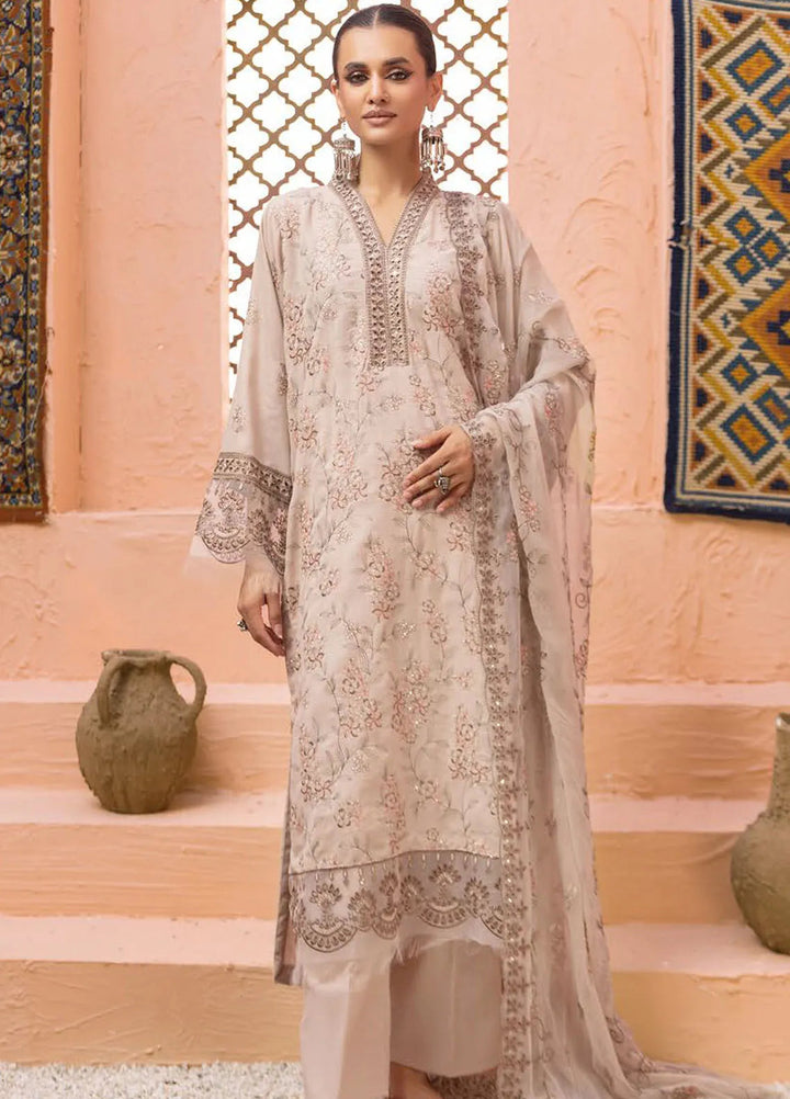 Mahees By Riaz Arts Embroidered Karandi Suit Unstitched 3 Piece RA24M9 D-05 - Winter Collection