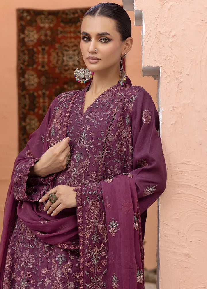 Mahees By Riaz Arts Embroidered Karandi Suit Unstitched 3 Piece RA24M9 D-06 - Winter Collection