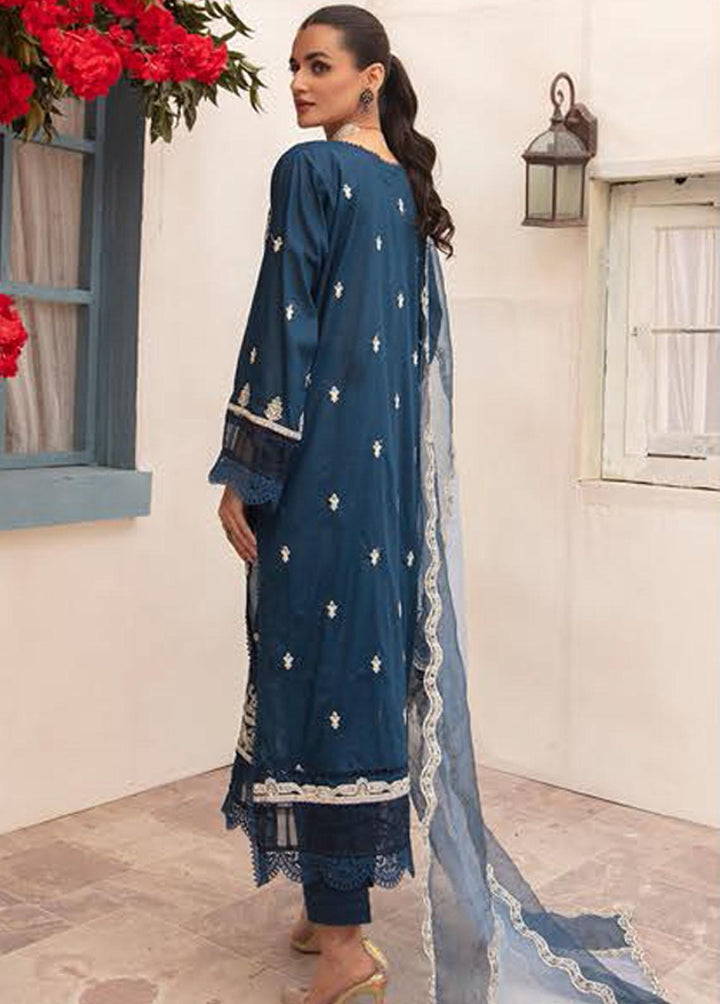 Mahees By Riaz Arts Embroidered Lawn Suits Unstitched 3 Piece RA23-M12 02 - Summer Collection