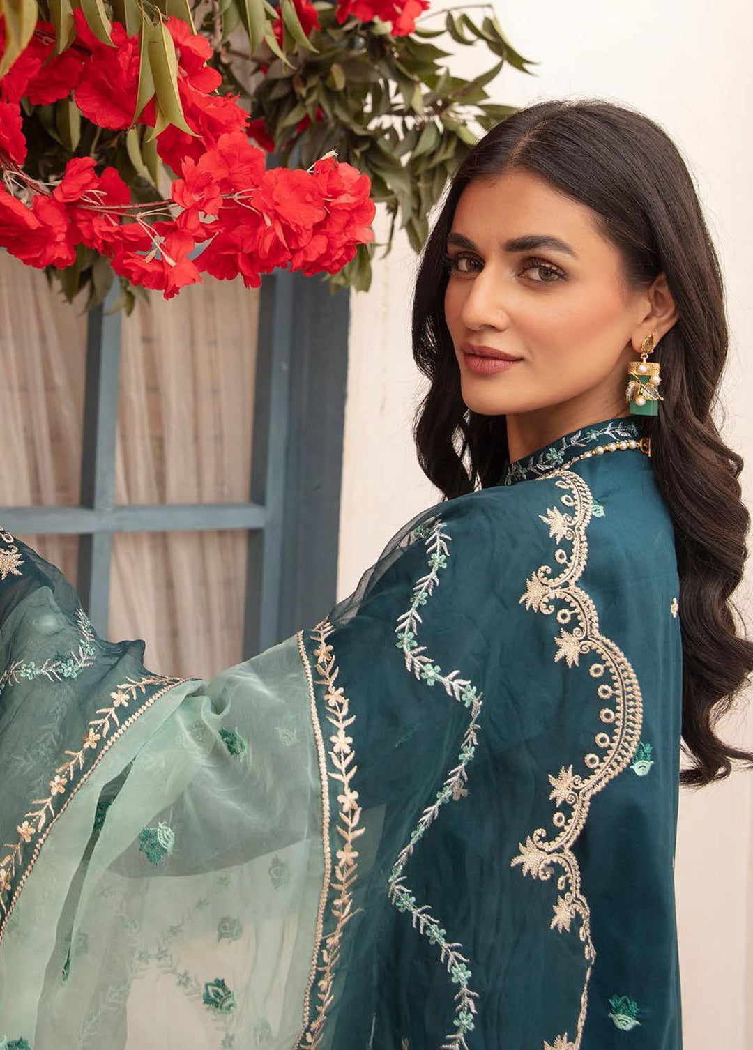 Mahees By Riaz Arts Embroidered Lawn Suits Unstitched 3 Piece RA23-M12 04 - Summer Collection