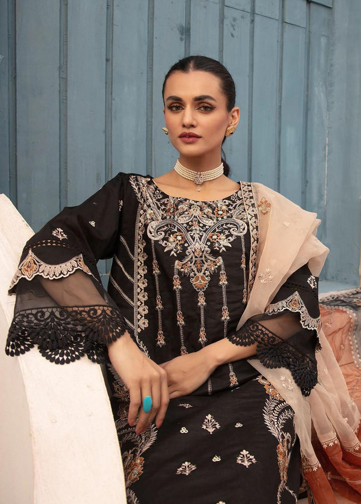 Mahees By Riaz Arts Embroidered Lawn Suits Unstitched 3 Piece RA23-M12 07 - Summer Collection