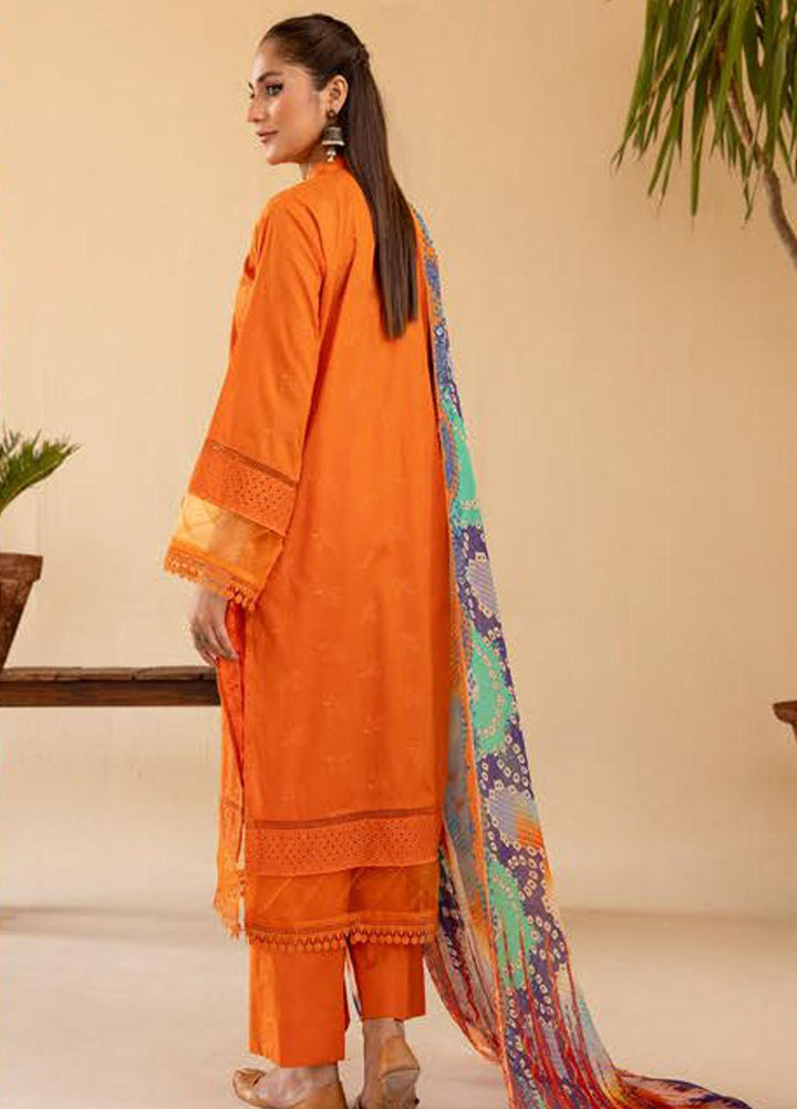 Mahees By Riaz Arts Embroidered Lawn Suits Unstitched 3 Piece RA23M-V33 D-04 - Summer Collection