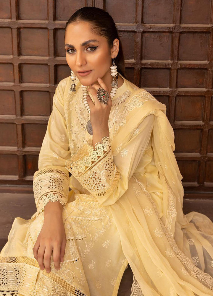 Mahees By Riaz Arts Embroidered Lawn Suits Unstitched 3 Piece RA23M-V28 D-06 - Summer Collection