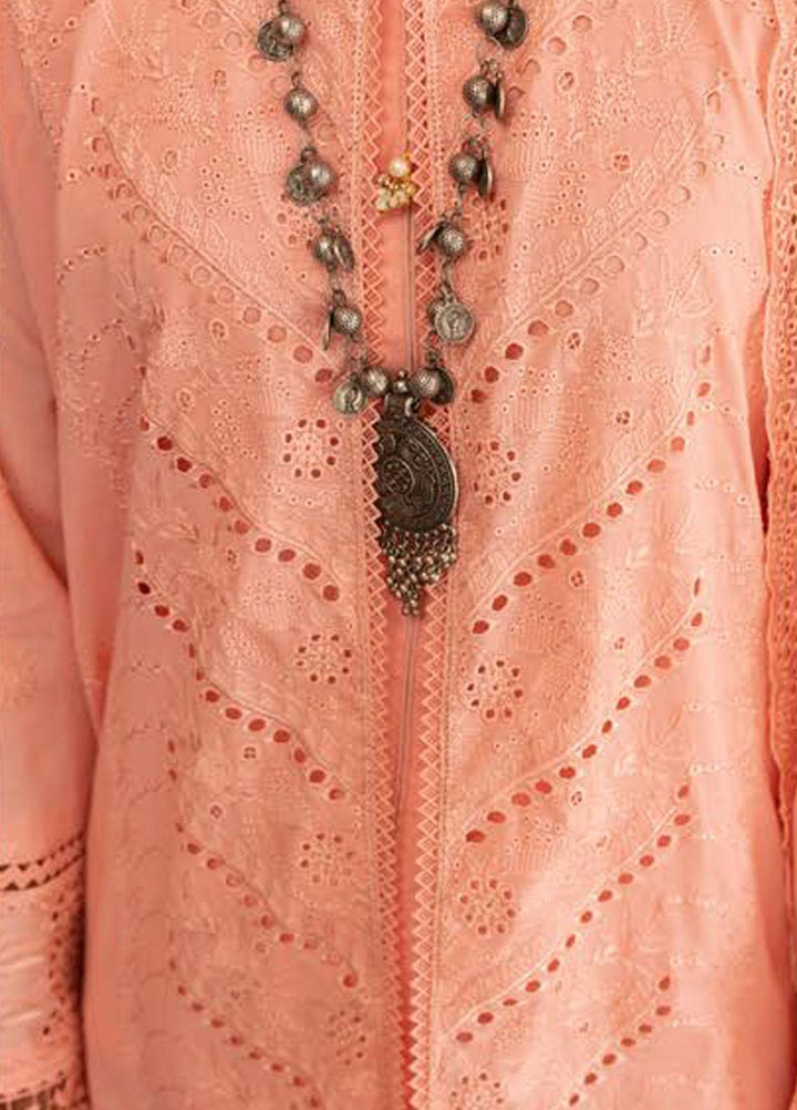 Mahees By Riaz Arts Embroidered Lawn Suits Unstitched 3 Piece RA23M-V28 D-07 - Summer Collection