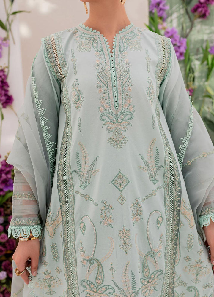 Maheru By Freesia Premium Embroidered Lawn Suits Unstitched 3 Piece FRE23MH MLFD141 Eva - Summer Collection