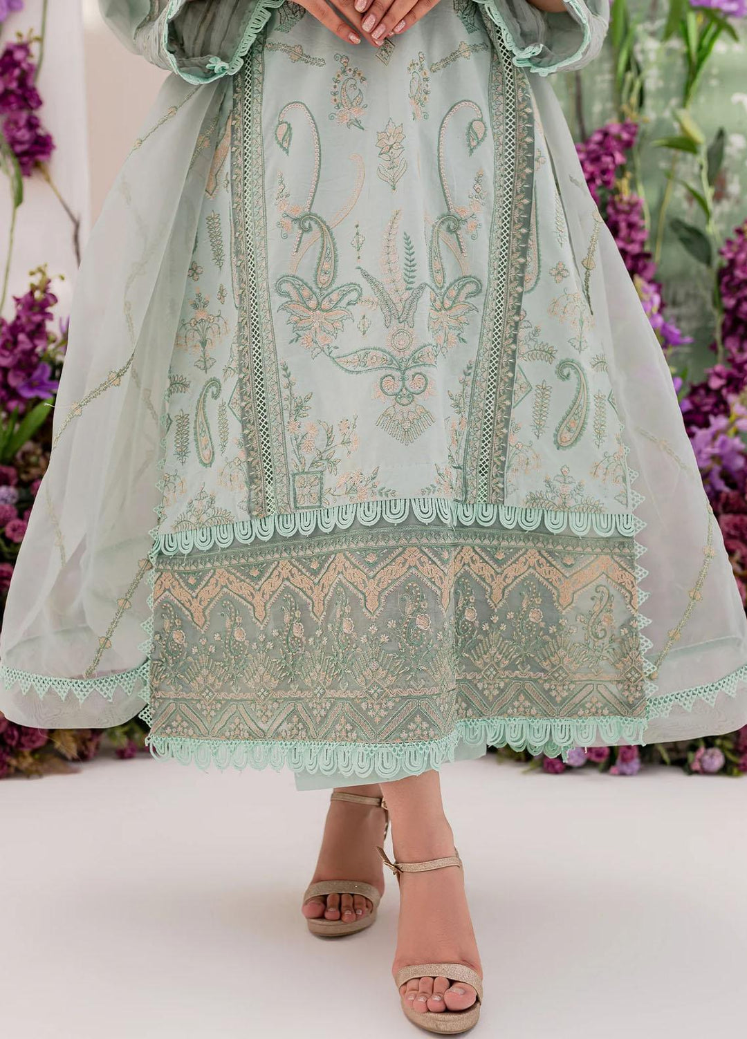Maheru By Freesia Premium Embroidered Lawn Suits Unstitched 3 Piece FRE23MH MLFD141 Eva - Summer Collection