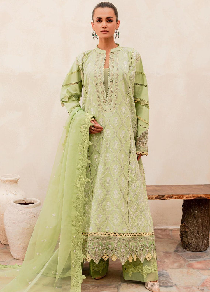 Maheru By Freesia Premium Embroidered Lawn Suits Unstitched 3 Piece FRE23MH MLFD144 Rimi - Summer Collection