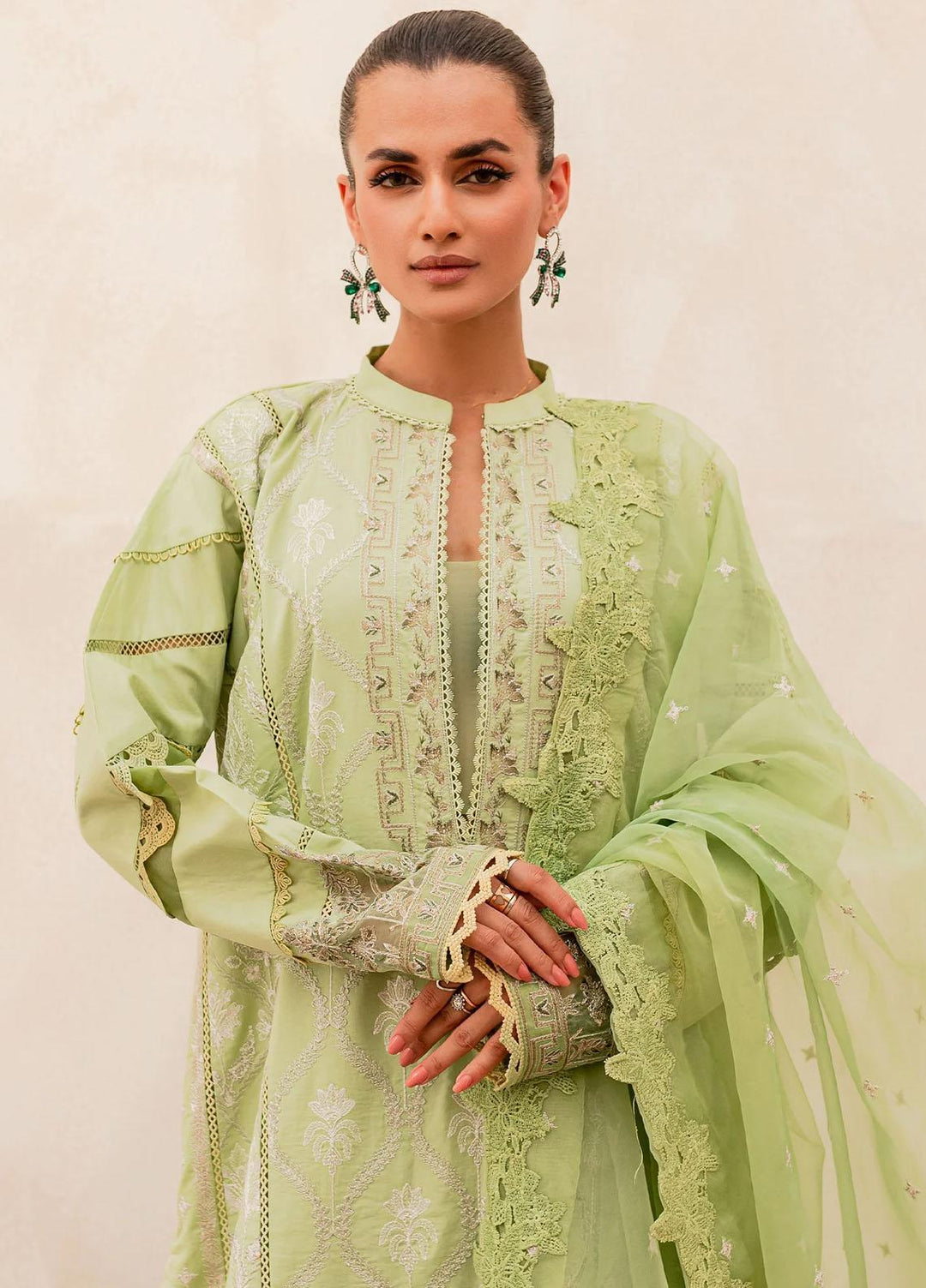 Maheru By Freesia Premium Embroidered Lawn Suits Unstitched 3 Piece FRE23MH MLFD144 Rimi - Summer Collection